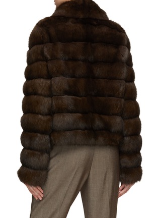 Back View - Click To Enlarge - YVES SALOMON - Sable Fur Jacket