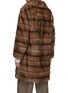 Back View - Click To Enlarge - YVES SALOMON - Exaggerated Lapel Sable Fur Coat