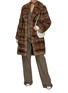 Figure View - Click To Enlarge - YVES SALOMON - Exaggerated Lapel Sable Fur Coat