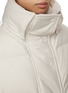 Detail View - Click To Enlarge - YVES SALOMON - Sable Fur Collar Puffer Gilet