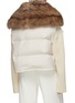 Back View - Click To Enlarge - YVES SALOMON - Sable Fur Collar Puffer Gilet