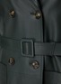  - YVES SALOMON - Belted Leather Trench Coat