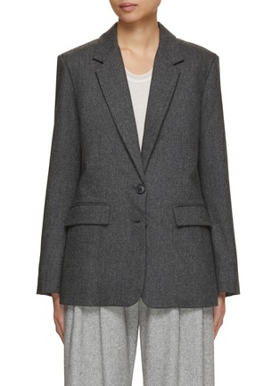 Main View - Click To Enlarge - YVES SALOMON - Single Breasted Blazer