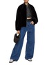 Figure View - Click To Enlarge - YVES SALOMON - Mink Fur Bomber Jacket