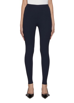 Main View - Click To Enlarge - YVES SALOMON - High Rise Knitted Leggings
