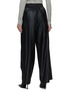 Back View - Click To Enlarge - YVES SALOMON - Wide Leg Lambskin Cargo Trousers