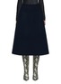 Main View - Click To Enlarge - YVES SALOMON - A-Line Wool Midi Skirt