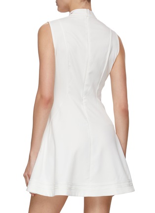 Back View - Click To Enlarge - GOSPHERES - Flared Performance Dress