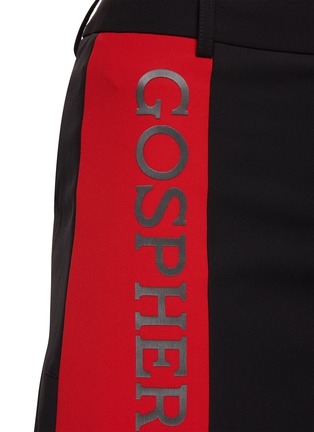  - GOSPHERES - Logo Pleated Skirt