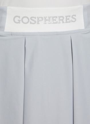  - GOSPHERES - Logo Waistband Pleated Tennis Skirt
