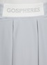  - GOSPHERES - Logo Waistband Pleated Tennis Skirt