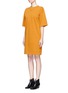 Front View - Click To Enlarge - ISABEL MARANT ÉTOILE - 'Bryony' fleece lined sweatshirt dress