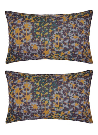Main View - Click To Enlarge - SOCIETY LIMONTA - Nap Prism Printed Pillowcase Set of 2 — Oliva
