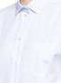 Detail View - Click To Enlarge - VALENTINO GARAVANI - Bell cuff stripe cotton poplin shirt