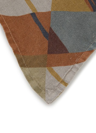 Detail View - Click To Enlarge - SOCIETY LIMONTA - Tangram Decorative Cushion — Fumo