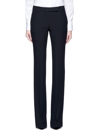 Main View - Click To Enlarge - ALEXANDER MCQUEEN - Crepe straight leg pants