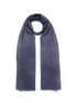 Main View - Click To Enlarge - SOCIETY LIMONTA - Pal Twill Scarf — Blu Polvere