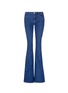 Main View - Click To Enlarge - VICTORIA, VICTORIA BECKHAM - High rise slim fit flared jeans