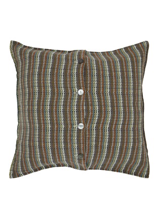 Main View - Click To Enlarge - SOCIETY LIMONTA - Trim Linen Cushion — Tisana