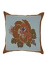 Main View - Click To Enlarge - SOCIETY LIMONTA - Double F Linen Cushion — Iceberg