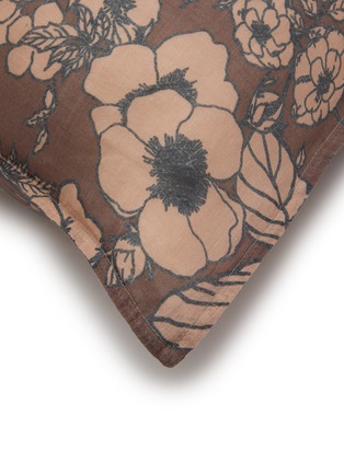 Detail View - Click To Enlarge - SOCIETY LIMONTA - Nap Anemon Printed Pillowcase Set of 2 — Cacao
