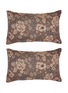 Main View - Click To Enlarge - SOCIETY LIMONTA - Nap Anemon Printed Pillowcase Set of 2 — Cacao