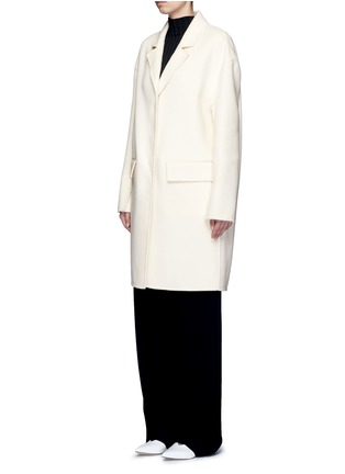 Front View - Click To Enlarge - MS MIN - Notched lapel wool coat