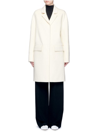 Main View - Click To Enlarge - MS MIN - Notched lapel wool coat