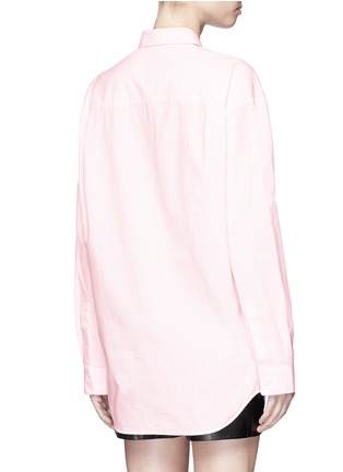 Back View - Click To Enlarge - ACNE STUDIOS - 'Bela' cotton poplin shirt