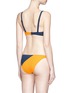 Back View - Click To Enlarge - FLAGPOLE SWIM - 'Electra' colourblock bikini set