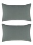 Main View - Click To Enlarge - SOCIETY LIMONTA - Rem Linen Pillowcase Set of 2 — Crab
