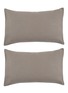 Main View - Click To Enlarge - SOCIETY LIMONTA - Rem Linen Pillowcase Set of 2 — Fumo