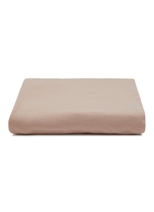 Main View - Click To Enlarge - SOCIETY LIMONTA - Rem King Size Linen Fitted Sheet — Verbena