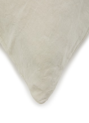 Detail View - Click To Enlarge - SOCIETY LIMONTA - Rem Linen Pillowcase Set of 2 — Mastice