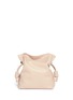 Back View - Click To Enlarge - LOEWE - 'Flamenco Knot' small leather tote bag