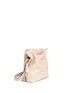 Front View - Click To Enlarge - LOEWE - 'Flamenco Knot' small leather tote bag