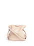 Main View - Click To Enlarge - LOEWE - 'Flamenco Knot' small leather tote bag