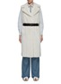 Main View - Click To Enlarge - YVES SALOMON - Mink Belted Gilet