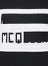 Detail View - Click To Enlarge - MC Q - Logo print T-shirt