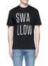 Main View - Click To Enlarge - MC Q - 'Swallow' slogan print T-shirt