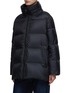Detail View - Click To Enlarge - YVES SALOMON ARMY - Fox Fur Collar Hooded Puffer With Side Zip