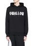 Main View - Click To Enlarge - MC Q - 'SWALLOW' gothic print hoodie