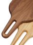 Detail View - Click To Enlarge - THE CONRAN SHOP - Solid Walnut and Oak Wood Chopping Board — Set of 2