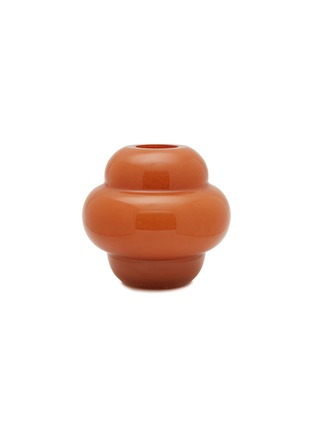 Main View - Click To Enlarge - THE CONRAN SHOP - Glass Vase — Deep Coral