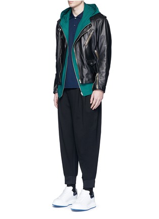 Figure View - Click To Enlarge - MC Q - 'Murphy' pleated sweatpants