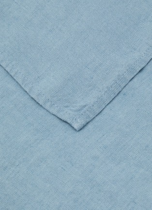 Detail View - Click To Enlarge - THE CONRAN SHOP - Linen Napkin — Dusky Blue