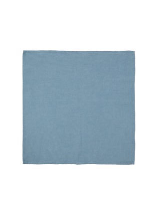Main View - Click To Enlarge - THE CONRAN SHOP - Linen Napkin — Dusky Blue