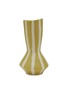 Main View - Click To Enlarge - THE CONRAN SHOP - Armes Loose Stripe Vase — Mustard