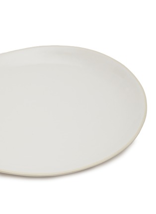 Detail View - Click To Enlarge - THE CONRAN SHOP - Organic Sand Cake Plate — White
