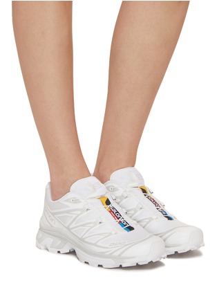 Figure View - Click To Enlarge - SALOMON - XT-6 Quicklace Mesh Sneakers